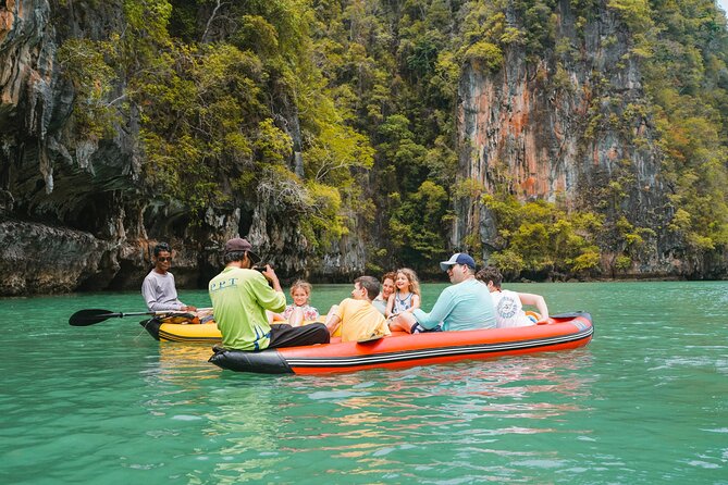 Day Trip to James Bond (Canoeing & Kayaking Islands & Lunch) - Drinks, shade, and the comfort factor on the boat