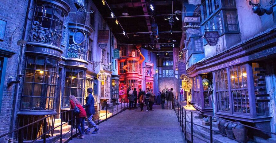 From London: Harry Potter Warner Bros Studio Tour - Diagon Alley: The Shops, the Cobblestones, and the Photo Rush