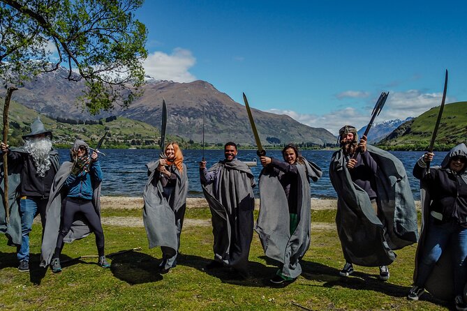 Half Day in Middle Earth - Lord of the Rings Tour - What you actually get: props, scripts, tea, and photo moments