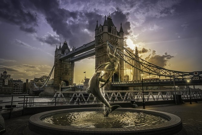 Harry Potter Tour in London The Magic Continues.in Executive luxury Vehicle - London Bridge area, HMS Belfast, and why some stops feel like a “photo break”