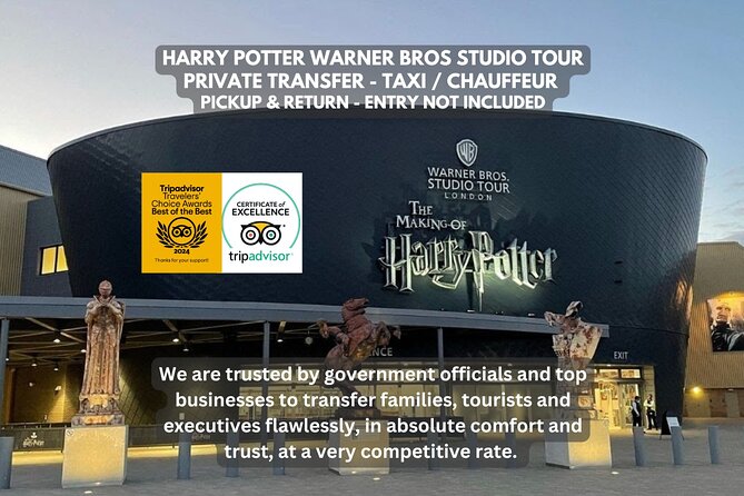 Harry Potter Warner Bros Studio Private Transfer Pickup & Return - Quick take: what makes this Harry Potter transfer work