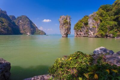 James Bond and Khai Island Premium Service Trip By Seastar Andaman From Khao Lak - Speedboat Into Phang Nga Bay: The First Big Scene Setup