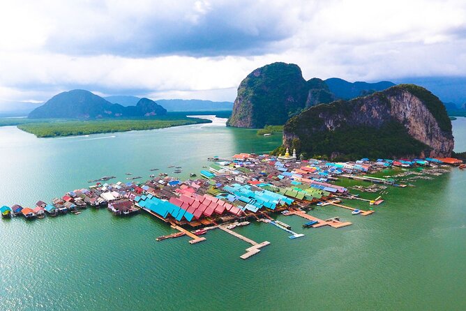James Bond Hong Islands Sightseeing Canoe - Koh Panyi: lunch in the floating village on stilts