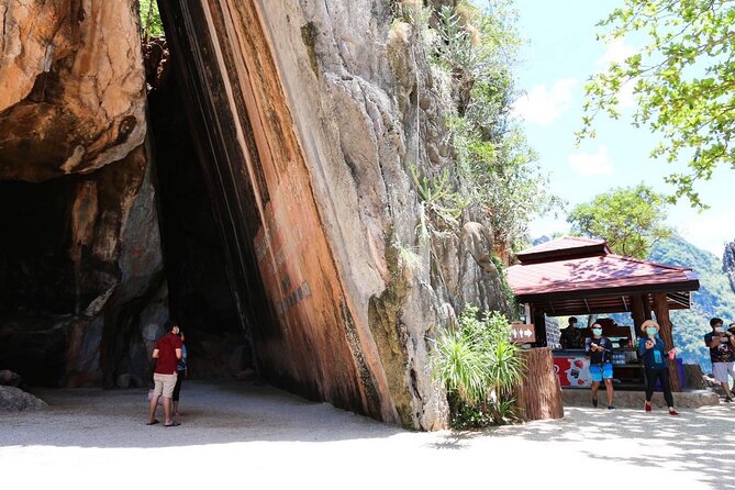 James Bond Island and Phang Nga Bay Tour + Canoeing By Speedboat From Phuket - Stop 4: Thalu Mountain kayaking through cave passages