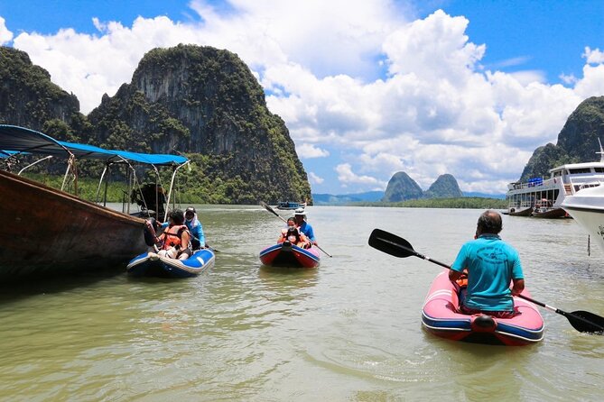 James Bond Island and Phang Nga Bay Tour + Canoeing By Speedboat From Phuket - Stop 6: Naka Island for sun and swimming time