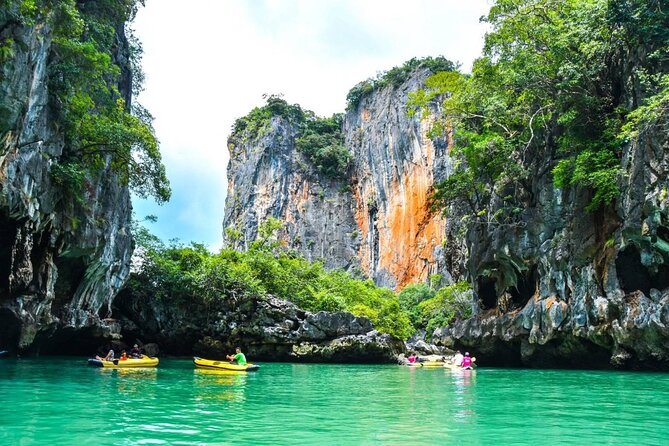 James Bond Island by Big Boat w/ Sea Cave Canoeing and Lunch - Getting there: Ao Po Pier start and Phuket hotel pickup (so you don’t waste the morning)
