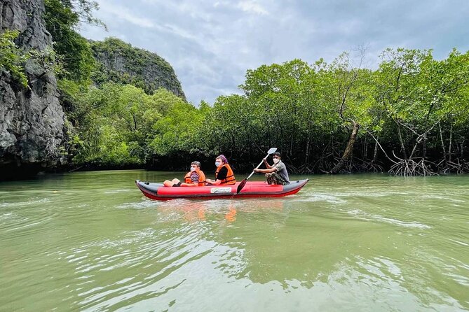 James Bond Island Day Tour with Kayaking Experience by Speed Boat from Phuket - James Bond Island (Khao Tapoo) + Khao Phing Kan (Stops 5–6): The Famous Rocks, Shops, Swimming, and Tide Caves