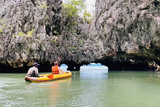 James Bond Island Day Tour with Kayaking Experience by Speed Boat from Phuket - Ko Hong (Stop 1): Kayak Through Mangrove Channels and Tight Cave Spots