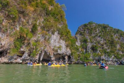 James Bond Island & Phang Nga Bay Sea Canoeing Day Tour By Big Boat From Phuket - The vibe shift: from James Bond Island walk to sea canoeing