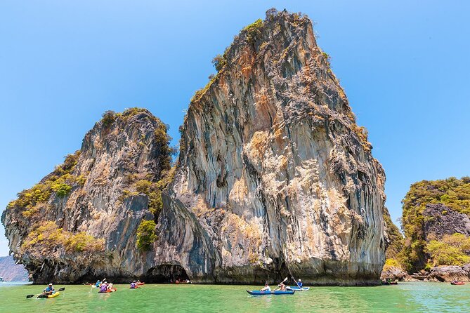 James Bond Island & Phang Nga Bay Sea Canoeing Day Tour By Big Boat From Phuket - Ko Hong canoeing: another cave-and-mangrove session