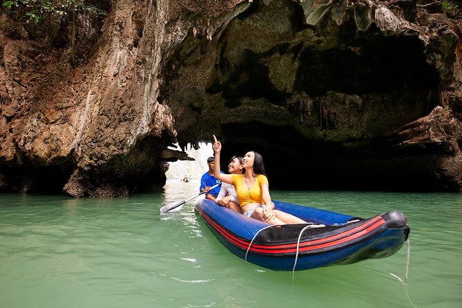 James Bond Island & Phang Nga Bay Sea Canoeing Day Tour By Big Boat From Phuket - Ko Khao Phing Kan: walking, rock scenery, and photo time