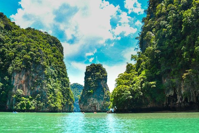 James Bond Island & Phang Nga Bay with Canoeing By Big Boat From Phuket - Boat cruising through Phang Nga Bay: the scenery transfer time