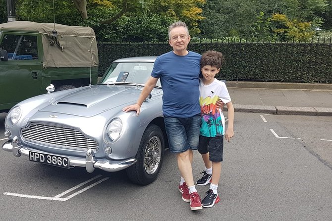 James Bond Ultimate Spy Taxi Tour - Covent Garden Finish Options and the Bond in Motion Add-On