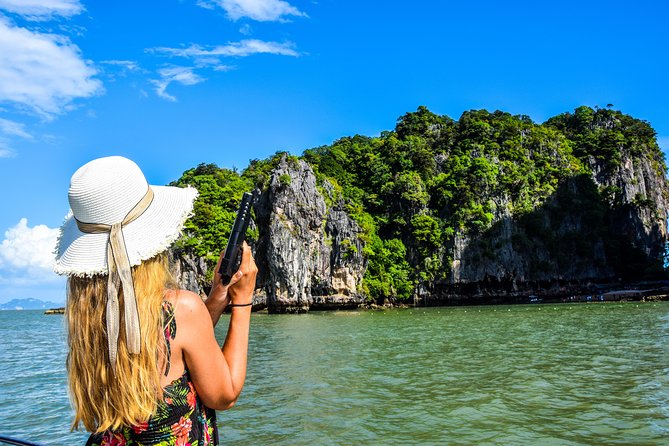 Krabi to James Bond and Hong Islands Offbeat Speedboat Tour - James Bond Island by sea: how they try to keep it calm
