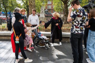 London: Interactive Harry Potter Walking Tour - Palace Theatre: The Cursed Child Start (Outside the Building)