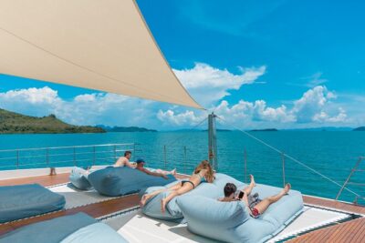 Luxury Boat to James Bond Islands with Lunch and Sunset Dinner - Lunch and sunset dinner: what included food actually means