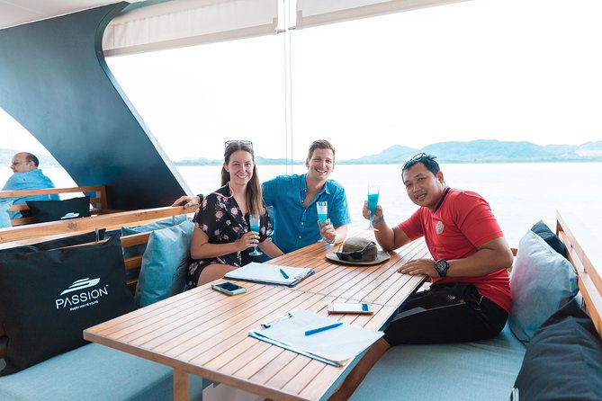 Luxury Boat to James Bond Islands with Lunch and Sunset Dinner - Lawa swim time plus water toys: how to make the most of it