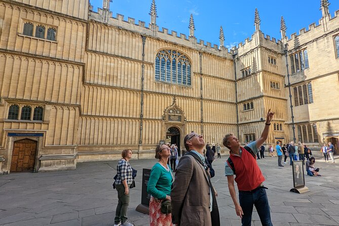 Oxford food and sightseeing tour - Bodleian Library and the Divinity School option: the inside-time payoff