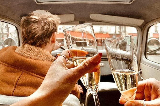 Paris TV Show Tour in a Open Top Vintage French Car Citroen DS - Palais Royal, Galerie Vivienne, and Opera Garnier: the Paris of elegance