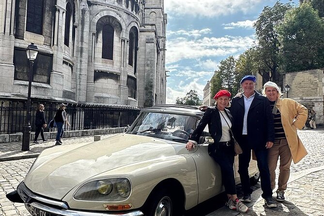 Paris TV Show Tour in a Open Top Vintage French Car Citroen DS - Louvre through Orsay: river views and big-name finishes