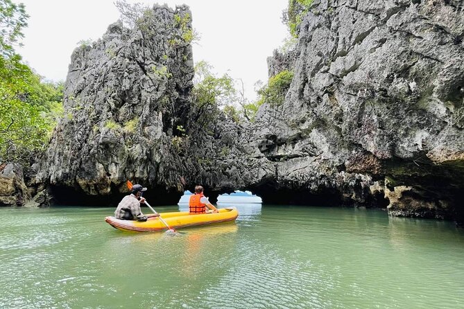 Phang Nga Bay and James Bond Island with Canoeing By Big Boat - Ko Hong Paddling Through Another Cave and Mangrove Stretch