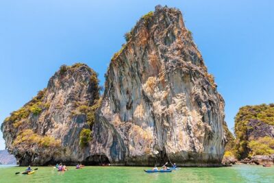 Phang Nga Bay and James Bond Island with Canoeing By Big Boat - Ko Na Khae Swim Time: Simple Beach Break, Real Timing