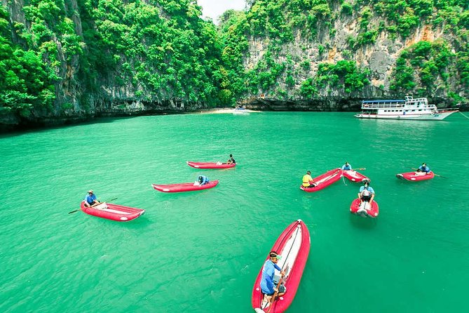 Phang Nga Bay (James Bond Island) & Monkey Cave · by Long tail Boat - Longtail boat style: why the ride feels more personal