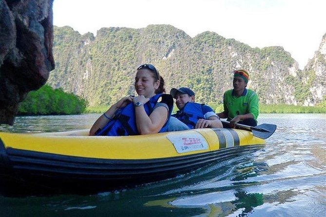 Phang Nga Bay (James Bond Island) & Monkey Cave · by Long tail Boat - Panyee village lunch: the included meal you’ll actually enjoy