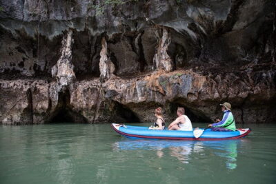 Phang Nga Bay, Samet Nangshe and James Bond Kayak tour - James Bond Island Before the Crowds: The Boat Cruise Part