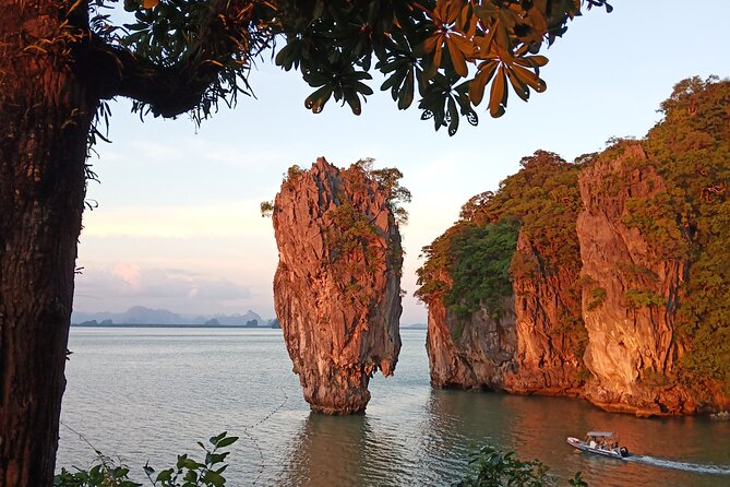 Phuket Sunset Big Boat Trip To Phang Nga Bay & James Bond Island - Canoeing Phang Nga Bay: Caves, Lagoons, and a Paddle Lead Who Helps