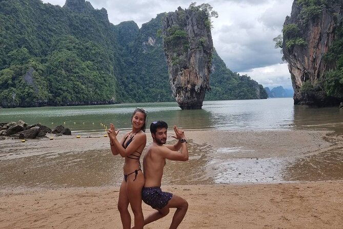Premium Speedboat to James Bond, Panyee, Hong, Naka Island - Hong Island sea canoe: hidden lagoons and caves in real time