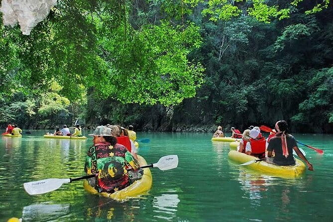 Private Hong Krabi & James Bond Islands Adventure by Speedboat - Panyee Island floating village: meal stop with character