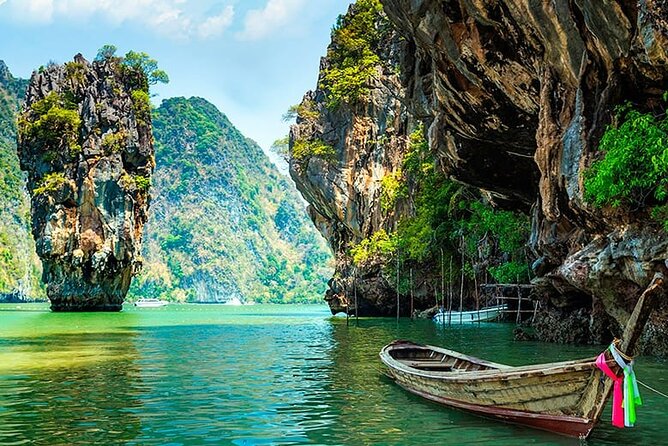 Private James Bond Island Canoeing Long-tail Boat Tour w/ Lunch - Phang Nga Bay by long-tail boat: karst views with room to breathe