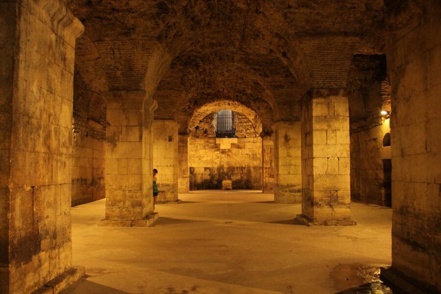 Split: Game of Thrones Small Group Tour of Filming Locations - Diocletian’s Palace cellars: where the show turns into real atmosphere