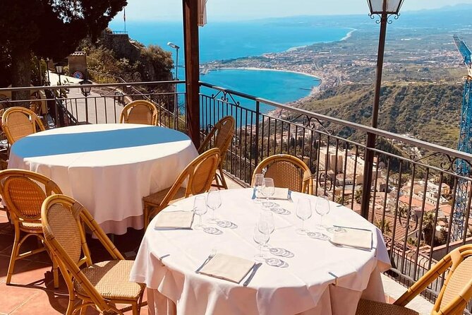 Taormina The Sicilian Colors and Flavors of the White Lotus - Chiesa Madonna della Rocca: Pizza Dinner with Hilltop Views