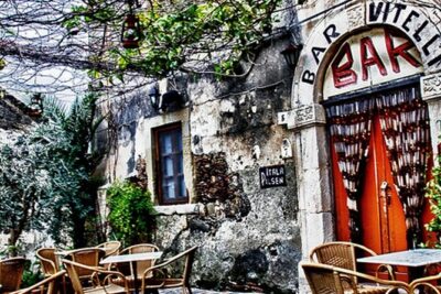 The Godfather Movie Tour from Messina - PRIVATE - Bar Vitiello in Savoca: the scene that feels real when you stand there