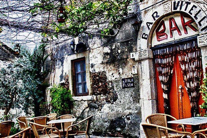 The Godfather Movie Tour from Messina - PRIVATE - Bar Vitiello in Savoca: the scene that feels real when you stand there