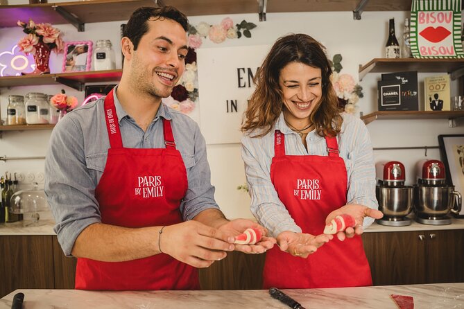 The Official Emily in Paris Croissant Making Workshop - What’s included: the apron, box, tote, and Polaroid frame
