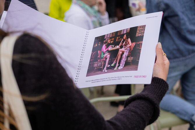 The Official Emily in Paris Food Tour - The Included Souvenirs: Tote Bag and Emily Polaroid Frame